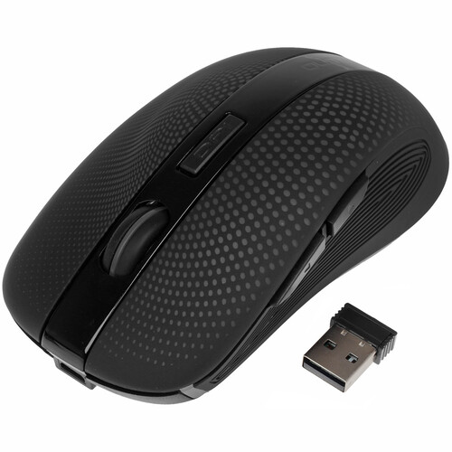 Купить Мышь беспроводная QUMO Comfort M18  черный  1151923. Характеристики, отзывы и цены в Донецке