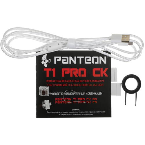 Купить Клавиатура  проводная Panteon T1 PRO CK CS  5483697. Характеристики, отзывы и цены в Донецке