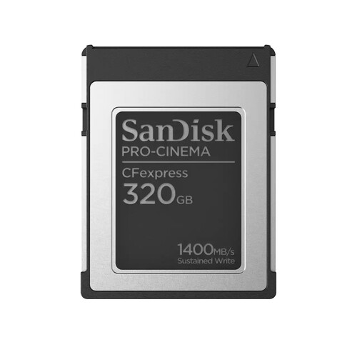 Купить Карта памяти Sandisk PRO-CINEMA CFexpress CFexpress Card Type B 320 ГБ [SDCFEC-320G-GN4NN]  5635952. Характеристики, отзывы и цены в Донецке