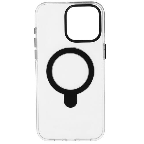 Купить Накладка  VLP Ring Case для Apple iPhone 15 Pro Max черный/прозрачный  5426116. Характеристики, отзывы и цены в Донецке