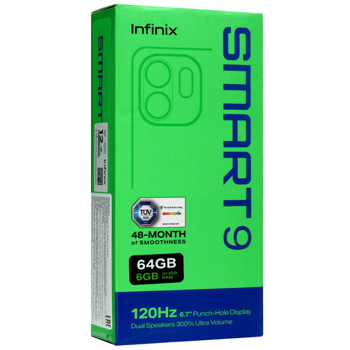 Купить 6.7" Смартфон Infinix SMART 9 64 ГБ золотистый  5488707. Характеристики, отзывы и цены в Донецке