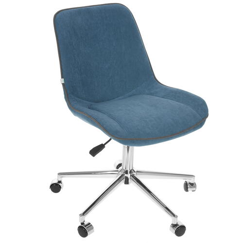 Купить Кресло офисное TetChair STYLE синий  5330354. Характеристики, отзывы и цены в Донецке