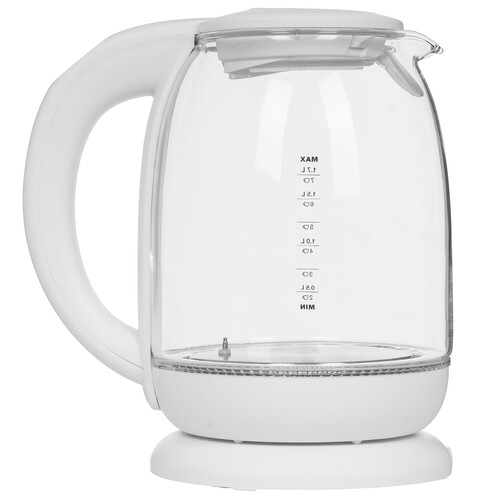 Купить Электрочайник Hyundai HYK-S3808 белый  9228377. Характеристики, отзывы и цены в Донецке