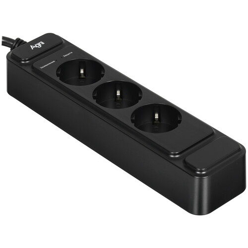 Купить Сетевой фильтр AGNI TP-FS3E черный  9289249. Характеристики, отзывы и цены в Донецке