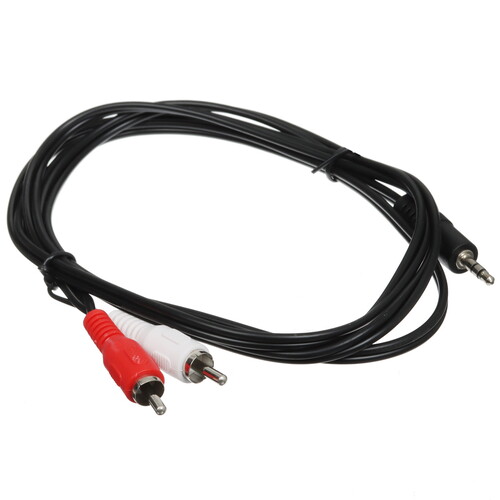 Купить Кабель   Telecom jack 3.5 мм - 2RCA черный  5471378. Характеристики, отзывы и цены в Донецке