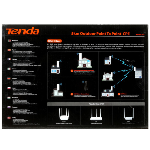 Купить Точка доступа Tenda O3  4873944. Характеристики, отзывы и цены в Донецке
