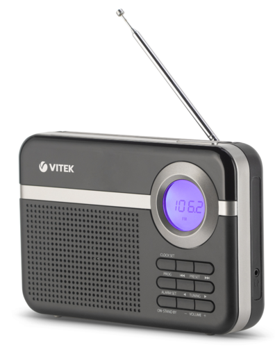 Купить Радиоприемник VITEK VT-3592 черный  5490463. Характеристики, отзывы и цены в Донецке