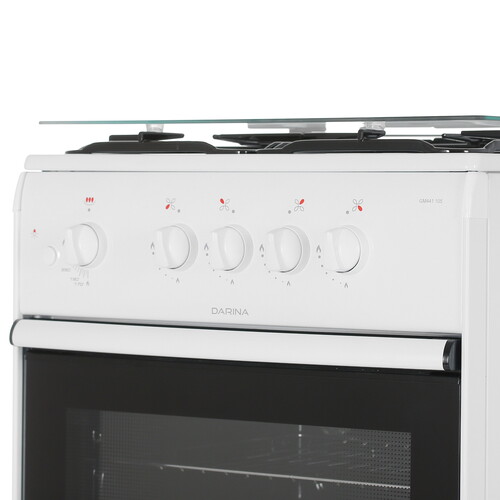 Купить Газовая плита DARINA 1B GM 441 105 W белый  8140318. Характеристики, отзывы и цены в Донецке