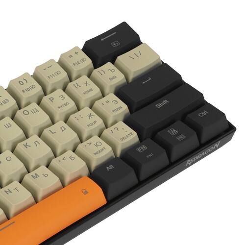 Купить Клавиатура проводная + беспроводная Redragon Caraxes Pro  9202981. Характеристики, отзывы и цены в Донецке