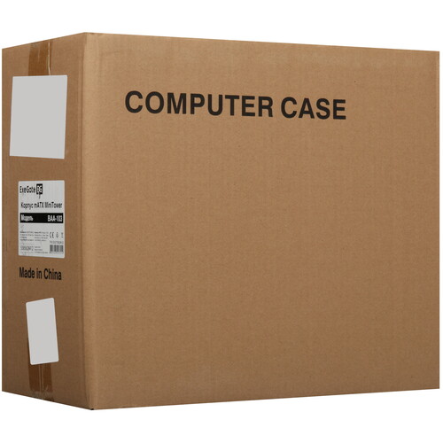 Купить Корпус ExeGate BAA-103 [EX277803RUS] черный  8188145. Характеристики, отзывы и цены в Донецке