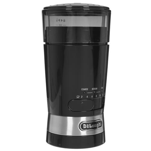 Купить Кофемолка электрическая Delonghi KG 210 черный  5071880. Характеристики, отзывы и цены в Донецке