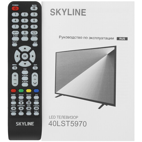 Купить 40" (101 см) Телевизор Skyline 40LST5970 черный  4889032. Характеристики, отзывы и цены в Донецке