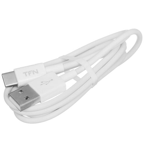 Купить Кабель круглый TFN USB Type-C - USB 2.0 Type-A белый 1 м  5465316. Характеристики, отзывы и цены в Донецке