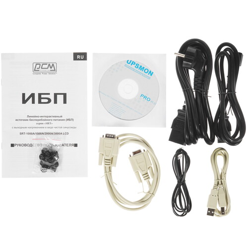 Купить ИБП Powercom Smart King RT SRT-3000A LCD  8184367. Характеристики, отзывы и цены в Донецке