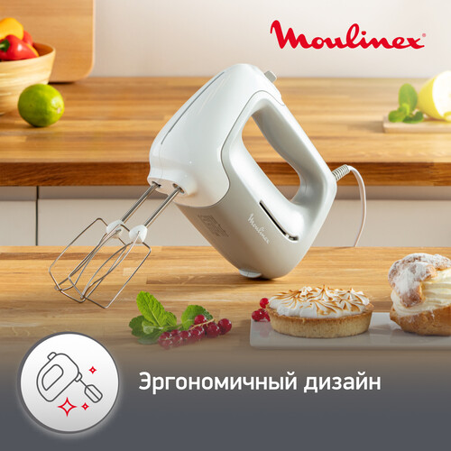 Купить Миксер Moulinex Prepmix HM450B10 серый  5069082. Характеристики, отзывы и цены в Донецке