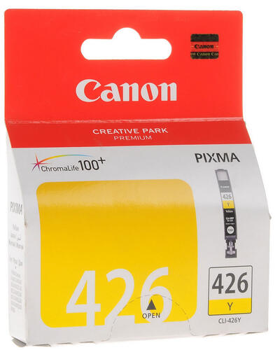 Купить Картридж Canon CLI-426Y желтый  0125728. Характеристики, отзывы и цены в Донецке