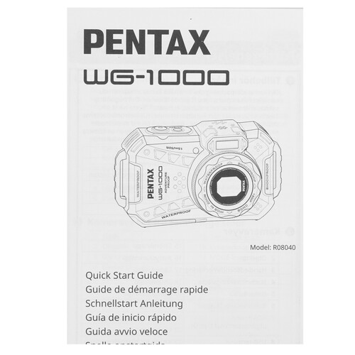 Купить Компактный фотоаппарат PENTAX WG-1000 серый  9157359. Характеристики, отзывы и цены в Донецке