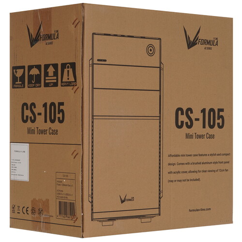 Купить Корпус Formula V Line CS-105  черный  5616186. Характеристики, отзывы и цены в Донецке