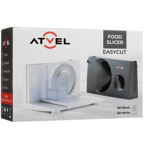 Купить Ломтерезка Atvel EasyCut SR1 черный  9010555. Характеристики, отзывы и цены в Донецке