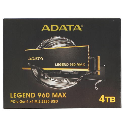 Купить 4000 ГБ M.2 NVMe накопитель ADATA LEGEND 960 MAX  5094690. Характеристики, отзывы и цены в Донецке