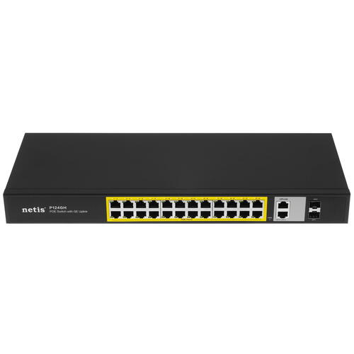 Купить Коммутатор NETIS P124GH  4886796. Характеристики, отзывы и цены в Донецке