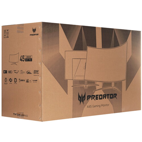 Купить 44.5" Монитор Acer Predator X45bmiiphuzx черный  5416581. Характеристики, отзывы и цены в Донецке