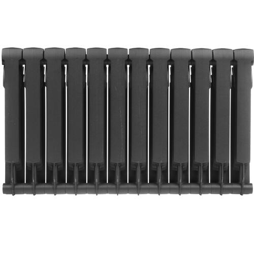 Купить Радиатор биметаллический Royal Thermo BiLiner BM 500/B/12 12 шт-секционный черный  4789599. Характеристики, отзывы и цены в Донецке
