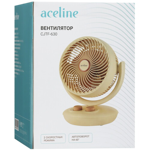Купить Вентилятор Aceline CJTF-630  бежевый  9174461. Характеристики, отзывы и цены в Донецке