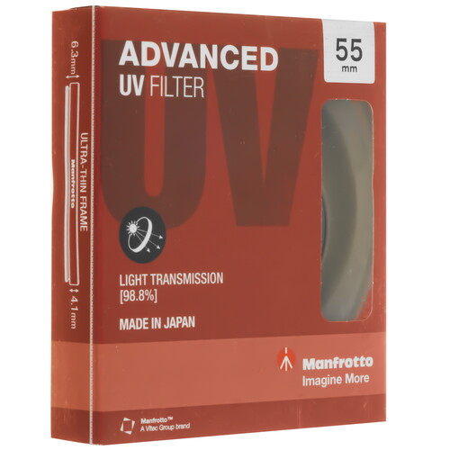 Купить Светофильтр Manfrotto MFADVUV-55 55 мм  9131926. Характеристики, отзывы и цены в Донецке