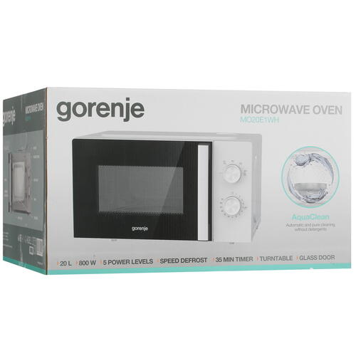 Купить Микроволновая печь Gorenje MO20E1WH белый  9932712. Характеристики, отзывы и цены в Донецке