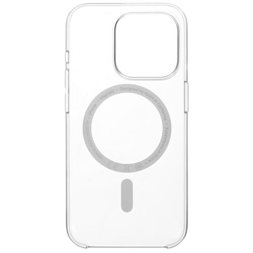 Купить Накладка  Apple Clear Case with MagSafe для Apple iPhone 15 Pro прозрачный  5432384. Характеристики, отзывы и цены в Донецке