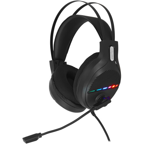 Купить Проводные наушники Perfeo RGF FIRE черный 2025  9225530. Характеристики, отзывы и цены в Донецке