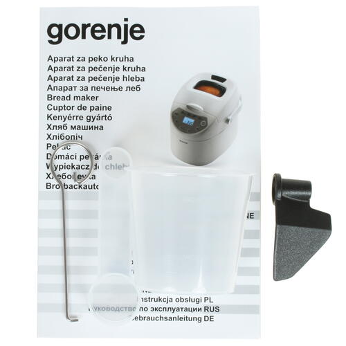 Купить Хлебопечь Gorenje BM910W белый  8116987. Характеристики, отзывы и цены в Донецке