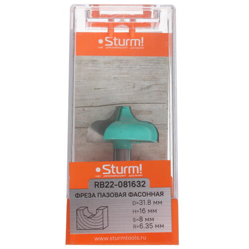 Купить Фреза Sturm! RB22-081632  9112923. Характеристики, отзывы и цены в Донецке