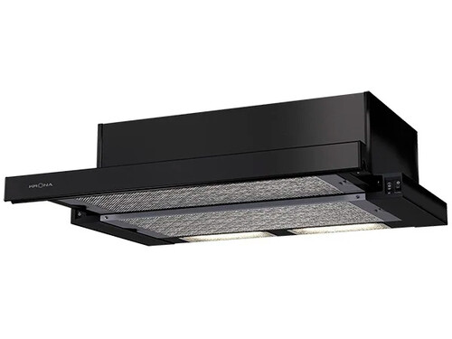 Купить Вытяжка телескопическая KRONA KAMILLA ECO 600 B черный/черный  9214327. Характеристики, отзывы и цены в Донецке