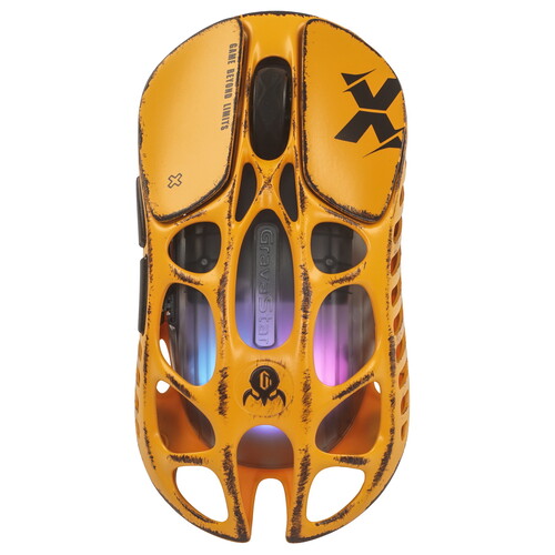 Купить Мышь беспроводная/проводная GravaStar Mercury X Special Edition Battle Worn-Yellow  9276748. Характеристики, отзывы и цены в Донецке