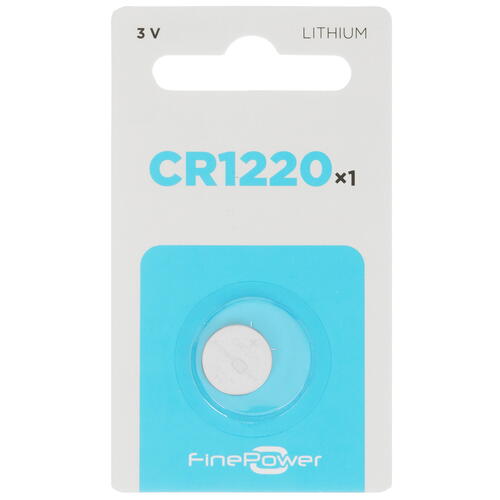Купить Батарейка FinePower плоская / CR1220  5413445. Характеристики, отзывы и цены в Донецке
