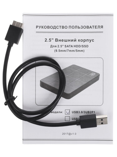 Купить 2.5" Внешний бокс AgeStar 3UB2P1  1191966. Характеристики, отзывы и цены в Донецке