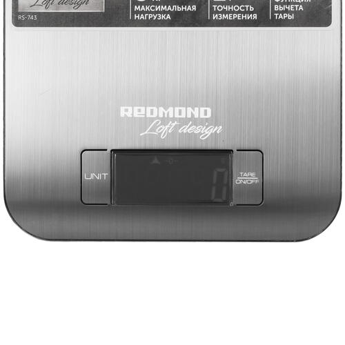Купить Кухонные весы Redmond RS-743 черный  5448460. Характеристики, отзывы и цены в Донецке