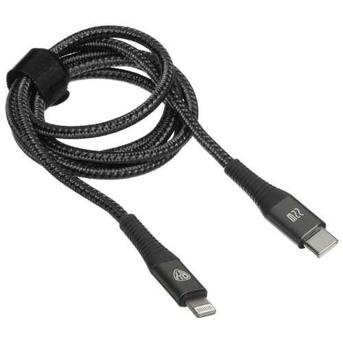 Купить Кабель круглый BY Lightning 8-pin - USB Type-C серый 1 м  5482157. Характеристики, отзывы и цены в Донецке