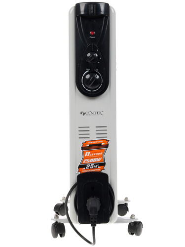 Купить Масляный обогреватель Centek CT-6202 серый  1085756. Характеристики, отзывы и цены в Донецке