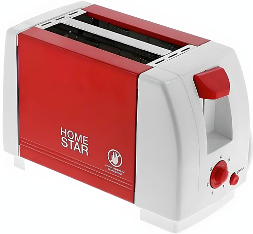 Купить Тостер HOMESTAR HS-2002 белый  5359432. Характеристики, отзывы и цены в Донецке