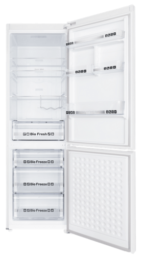 Купить Холодильник с морозильником  MAUNFELD MFF195NFIW10 белый  9975394. Характеристики, отзывы и цены в Донецке