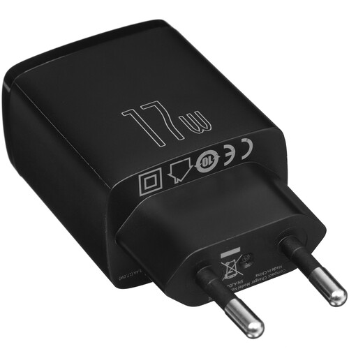 Купить Сетевое зарядное устройство Baseus Compact 3U черный  5495773. Характеристики, отзывы и цены в Донецке