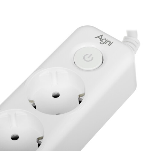 Купить Сетевой фильтр AGNI TP-FD4E белый  9289256. Характеристики, отзывы и цены в Донецке
