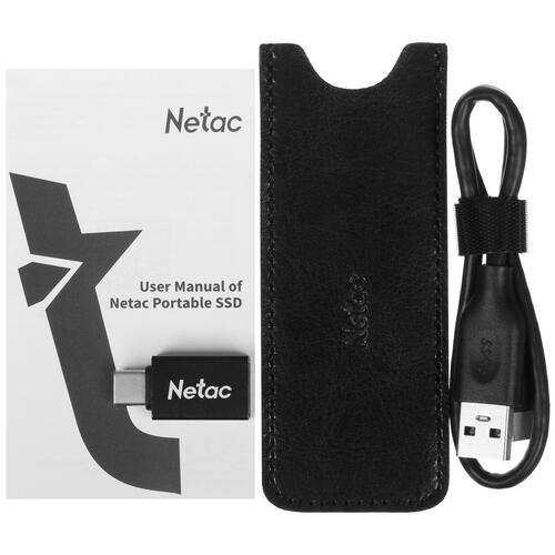 Купить 250 ГБ Внешний SSD Netac Z SLIM [NT01ZSLIM-250G-32BK]  9904057. Характеристики, отзывы и цены в Донецке