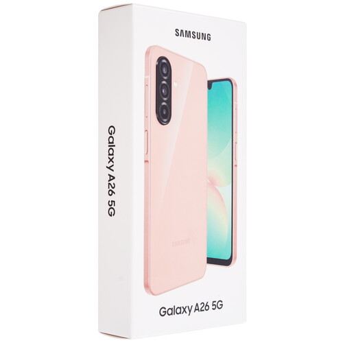 Купить 6.7" Смартфон Samsung Galaxy A26 128 ГБ розовый  5626867. Характеристики, отзывы и цены в Донецке