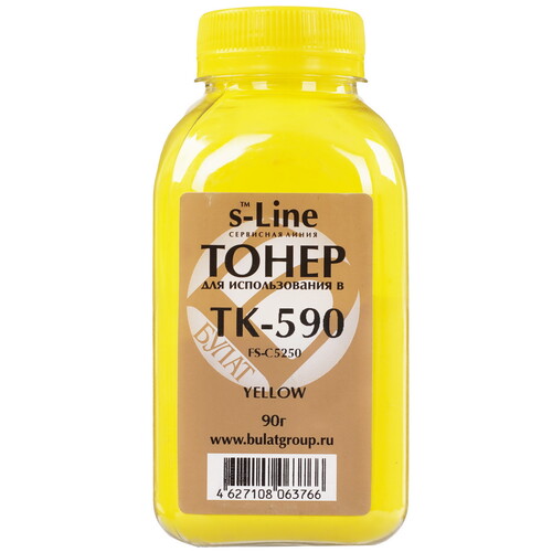 Купить Тонер Булат s-Line BAMTFS5100240 желтый  5600869. Характеристики, отзывы и цены в Донецке