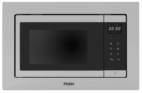 Купить Встраиваемая микроволновая печь Haier HMX-BTG259LX серебристый  9081898. Характеристики, отзывы и цены в Донецке
