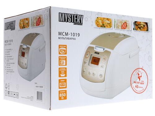 Купить Мультиварка Mystery MCM-1019 белый  6605092. Характеристики, отзывы и цены в Донецке